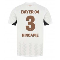 Camisa de Futebol Bayer Leverkusen Piero Hincapie #3 Equipamento Secundário 2024-25 Manga Curta